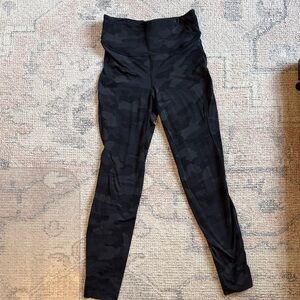lululemon athletica Black Camouflage Leggings